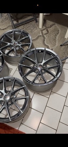 Corvette z06 chrome rims - corvette, c6